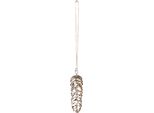 Clayre & Eef Ciondolo Pigna 9 Cm Ferro Argentato