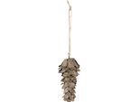 Clayre & Eef Ciondolo Pigna 12 Cm Ferro Verde