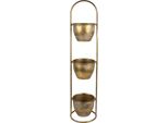 Piantana Clayre & Eef 72 Cm In Ferro Color Oro