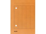 100X Falken 80004211 Umlaufmappe A4 Orange Manilakarton 250 G/Qm