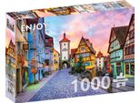 Enjoy Puzzle Città Vecchia Rothenburg, Germania 1000 Pezzi