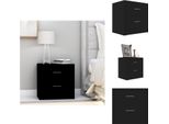Vidaxl Comodino Nero 40X30X40 Cm Materiale Legno - Comodini