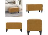 Vidaxl Panca Marrone 70X35X41 Cm In Velluto - Panca - Panca - Panchina - Panca Da Corridoio