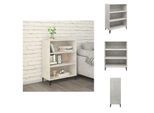 Vidaxl Credenza Grigio Cemento 69,5X32,5X90 Cm Materiale Legno - Credenze