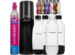 Sodastream Terra Black Una Bottiglia + Bottiglie Sodastream 3X 1L Standard + Bolero