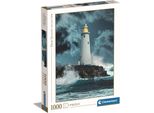 Puzzle Cle 1000 Hq Lightouse Nella Tempesta 39828