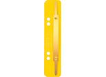 Leitz Strisce Di Archiviazione A Clip 37010015 35X158Mm Cartone Giallo 250 Pezzi/Confezione