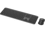 Logitech Logitech 920-012490 Tastiera Mouse Incluso Office Rf Wireless + Bluetooth Qwerty Us International Graphite