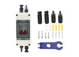 Sezionatore Solare Mini Interruttore Con IP65 Scatola Di Distribuzione Impermeabile Pv Sezionatore DC500V