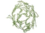 Ghirlanda Di Ginepro Verde-Spirito 180Cm - Decorazione Invernale, Ghirlanda Di Abete Artificiale Per Porta, Finestra, Tavolo