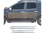 Modanature Per Finestre Per Dacia Duster 2010-2018 In Acciaio Inox Cromato 4Pcs