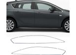 Modanature Per Finestre Per Opel Astra J 2010-2015 Hatchback In Acciaio Inox 12Pcs