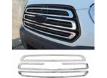 Modanature Griglia Radiatore Modanature Griglia Per Ford Transit 2014-2019 Acciaio Inox Argento 3X