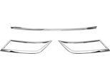 Modanatura Bagagliaio Posteriore Per Skoda Octavia 2012-2019 In Acciaio Inox Cromato 3 Pz