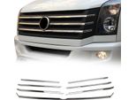 Modanature Griglia Radiatore Modanature Griglia Per Vw Crafter 2012-2017 Acciaio Inox Argento 5 Pezzi