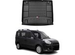 Omac Rivestimento Del Bagagliaio In Gomma Per Fiat Doblo 2010-2021 Rivestimento Del Bagagliaio In Tpe Nero
