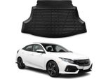 Vaschetta Portabagagli Per Honda Civic X Hatchback 2016-2021 In Gomma Tpe