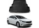 Fodera Per Bagagliaio Per Kia Cerato 2016-2025 Gomma Tpe Nero