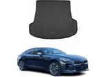 Tappetino Per Bagagliaio Per Kia Stinger 2017-2025 In Gomma Tpe Nero