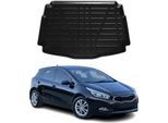 Fodera Bagagliaio Per Kia Ceed 2006-2012 Hatchback 5 Porte In Gomma Tpe