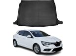 Tappetino Per Bagagliaio Vaschetta Per Renault Megane 2015-2021 Hatchback In Gomma