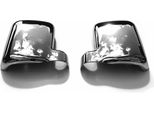 Calotte Degli Specchietti Copertura Degli Specchietti Per Ford Connect 20002-2009 Chrome Abs Dark 2Pcs
