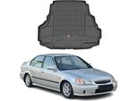 Omac Rivestimento In Gomma Per Honda Civic Notchback 1995-2001 Tpe Nero