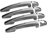 Maniglia Cromata Per Peugeot 207 2006-2015 4 Porte In Acciaio Inox 8X