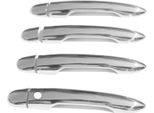 Maniglia Cromata Per Renault Laguna 2001-2007 4 Porte In Acciaio Inox 8X
