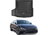 Omac Rivestimento Del Bagagliaio In Gomma Per Vw Arteon 2017-2025 Rivestimento Del Bagagliaio In Tpe Nero