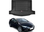 Omac Rivestimento In Gomma Per Honda Civic Ix Hatchback 2011-2017 Tpe Nero