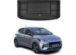 Omac Rivestimento Del Bagagliaio In Gomma Per Hyundai I10 2019-2025 Rivestimento Del Bagagliaio In Tpe Nero
