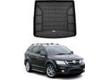 Omac Rivestimento Del Bagagliaio In Gomma Per Fiat Freemont 2011-2015 Pieghevole 3A Fila Nero