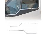Modanature Per Finestrini Per Ford Transit 2000-2014 In Acciaio Inox Cromato 2 Pz