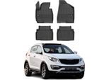 Omac Rivestimento Del Bagagliaio In Gomma Per Kia Sportage 2010-2015 Rivestimento Del Bagagliaio In Tpe Nero