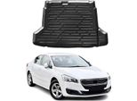 Rivestimento Del Bagagliaio Per Peugeot 508 Access 2010-2018 Gomma Tpe Nero