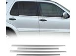 Modanature Per Finestre Per Mercedes Ml W163 1998-2005 Acciaio Inox Cromo 4Pcs