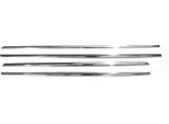 Modanatura Porta Laterale Per Ssangyong Actyon Sports 2006-2013 Cromo 4X