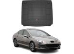 Omac Rivestimento Del Bagagliaio In Gomma Per Peugeot 407 2004-2011 Rivestimento Del Bagagliaio In Tpe Nero