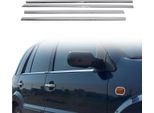 Modanature Per Ford Fusion 2002-2012 Finestre In Acciaio Inox Cromato 4X