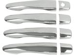 Maniglia Cromata Per Nissan Qashqai J11 2014-2021 In Acciaio Inox 8X