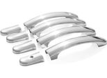 Maniglia Cromata Per Ford Fiesta 2001-2008 4 Porte In Acciaio Inox 8X