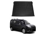 Rivestimento Del Bagagliaio Per Fiat Doblo 2010-2021 5 Porte In Gomma Tpe Nero