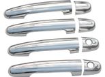 Chrome Maniglia Della Porta Trim Per Toyota Hilux 2005-2015 4 Porte In Acciaio Inox 8X