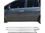 Modanature Per Finestre Per Ford Focus C-Max 2003-2010 In Acciaio Inox Cromato 4Pcs