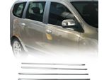 Modanature Per Finestre Per Dacia Lodgy 2012-2024 In Acciaio Inox Cromato 4Pcs