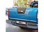 Modanatura Bagagliaio Posteriore Per Nissan Navara 2016-2022 Acciaio Inox Cromato Inferiore
