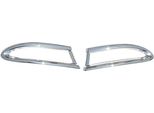 Cornice Fendinebbia Per Bmw X3 F25 2010-2013 Cromo Abs Argento