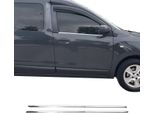 Modanature Per Finestrini Per Dacia Dokker 2012-2021 Acciaio Inox Cromo 2Pz