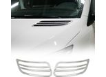 Modanature Griglia Radiatore Modanature Griglia Per Mercedes Sprinter 2018-2025 Cromo Argento 2X